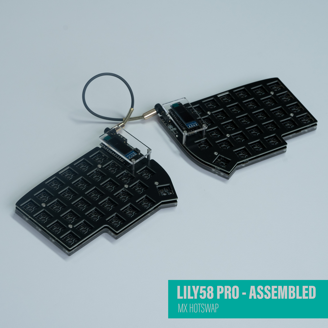 Lily 58 Pro Keyboard Assembled – Custom KBD