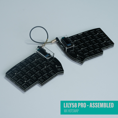 Lily 58 Pro Keyboard Assembled