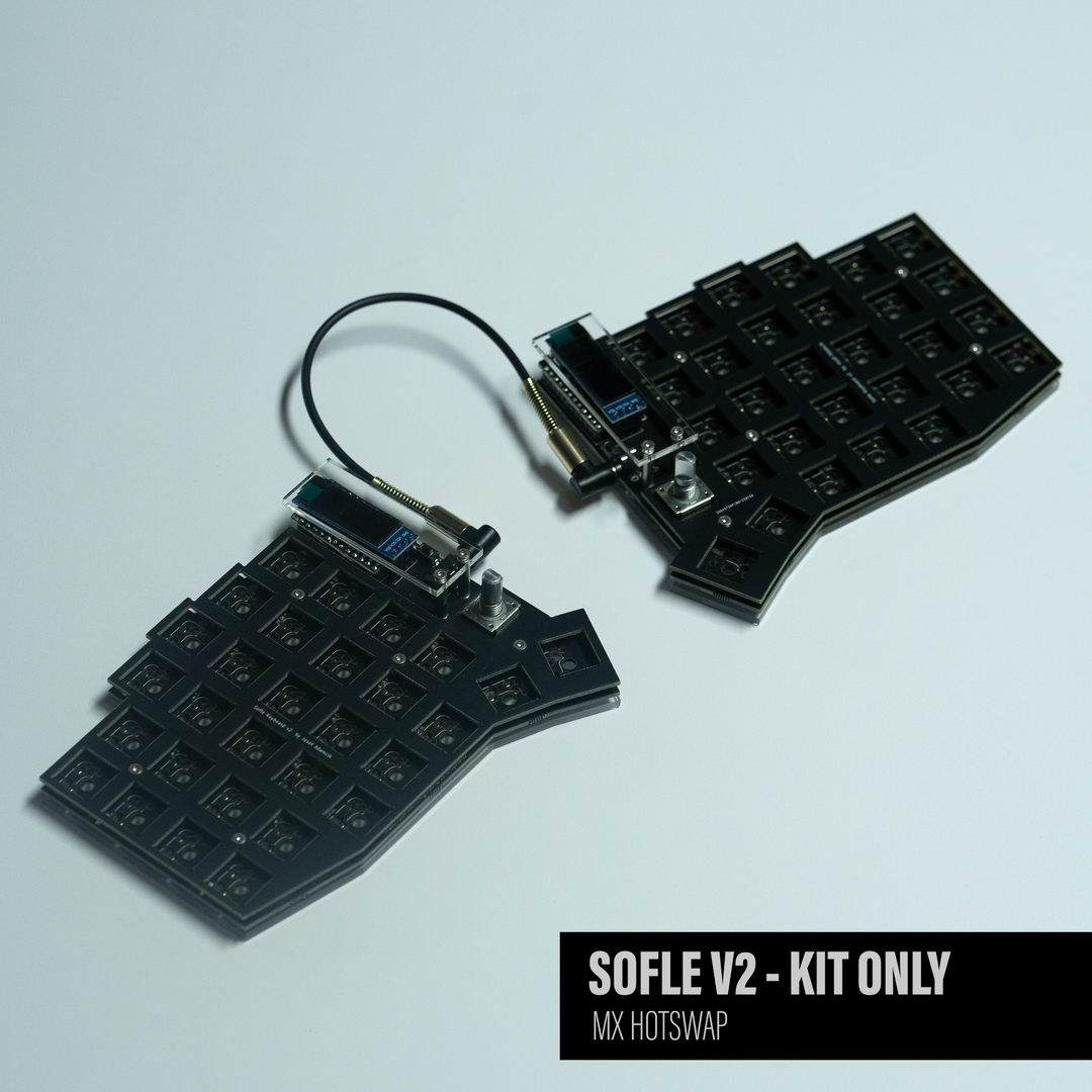 自作キーボード Sofle Bluetooth 完成品 Sofle 完成品 無線(Bluetooth) 自作キーボード 左右分割 RGB