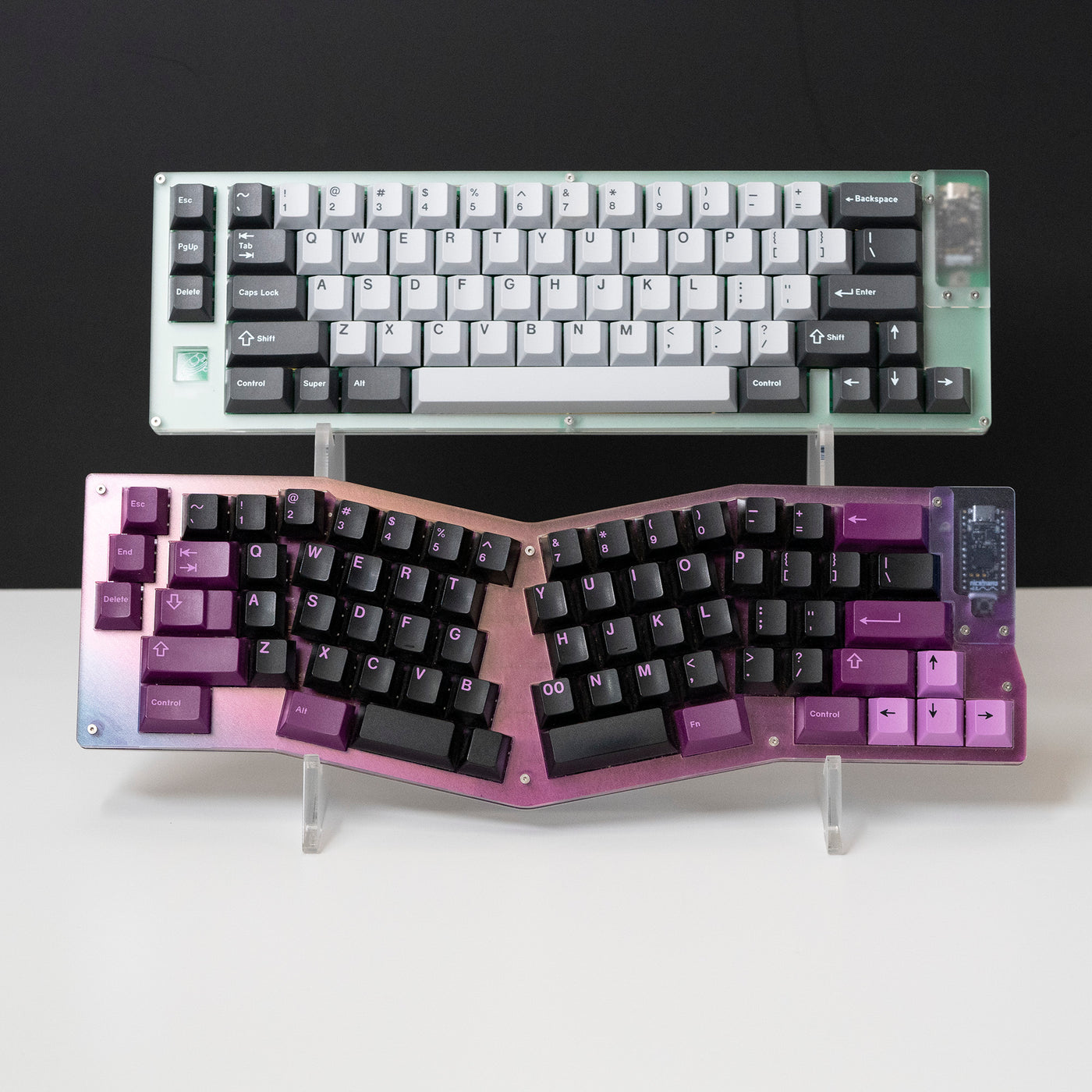 Laser Ninja Dual Keyboard Stand – Custom KBD