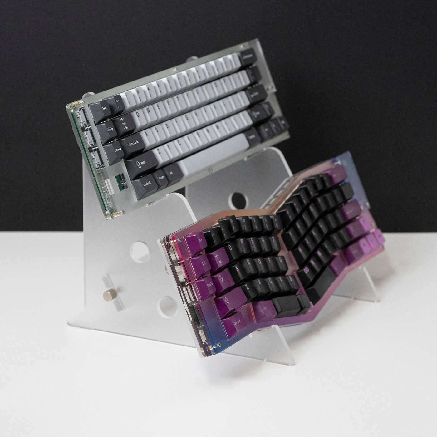 Laser Ninja Dual Keyboard Stand – Custom KBD